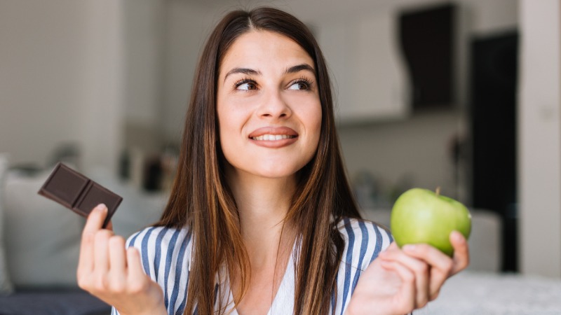 chocolade appel gezond